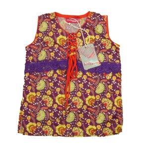 Andy Birds Girls Purple | Red Dress size: 18-24 Months
